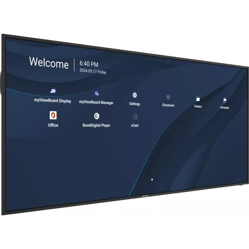 Viewsonic CDE105UW interactief whiteboard 2,67 m (105 inch) 5120 x 2160 pixels zwart