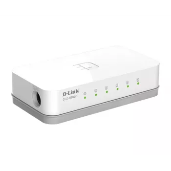 D-Link ES-1005C/E unmanaged Fast Ethernet (10/100) desktop wit