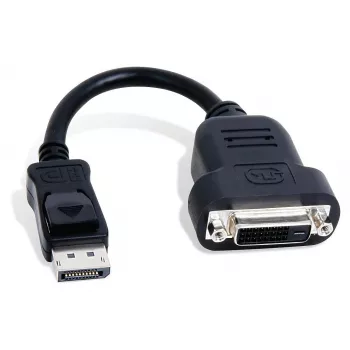 Matrox CAB-DP-DVIF videokabel-adapter 0,2 m DisplayPort DVI-D zwart