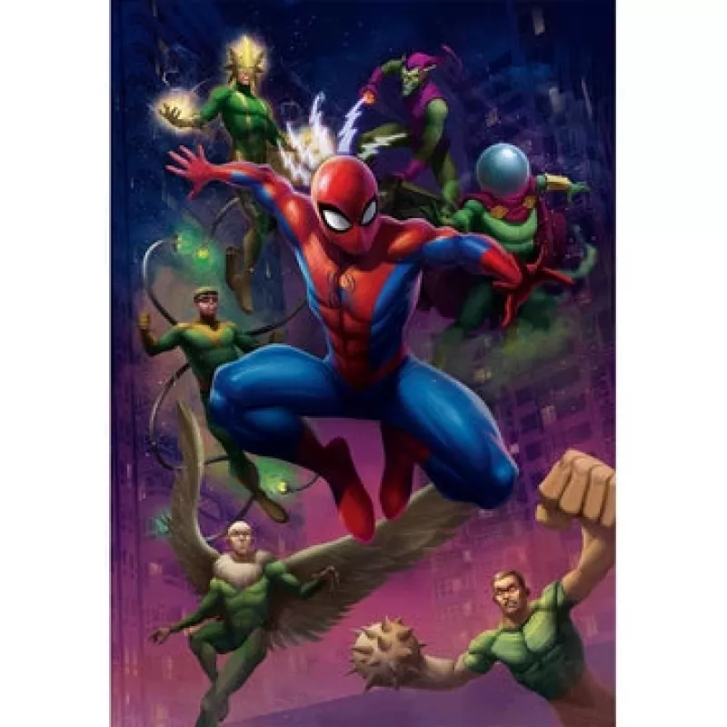 Clementoni Marvel Spiderman puzzel 1000 st. televisie/films
