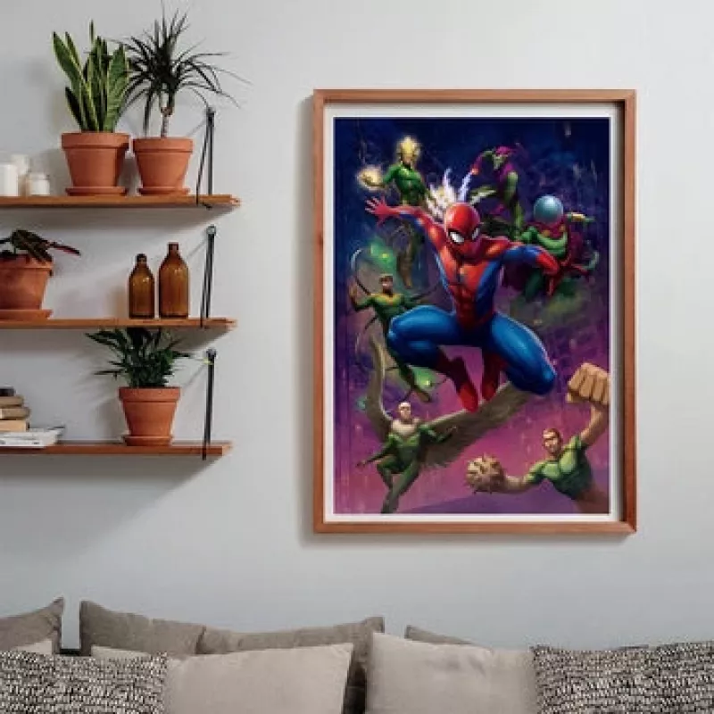 Clementoni Marvel Spiderman puzzel 1000 st. televisie/films
