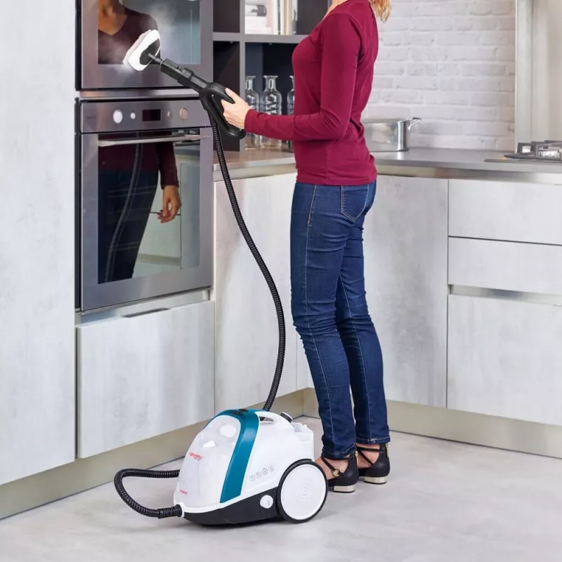 Polti Vaporetto Smart 100_B cilinder-stoomreiniger 1500 W blauw, wit