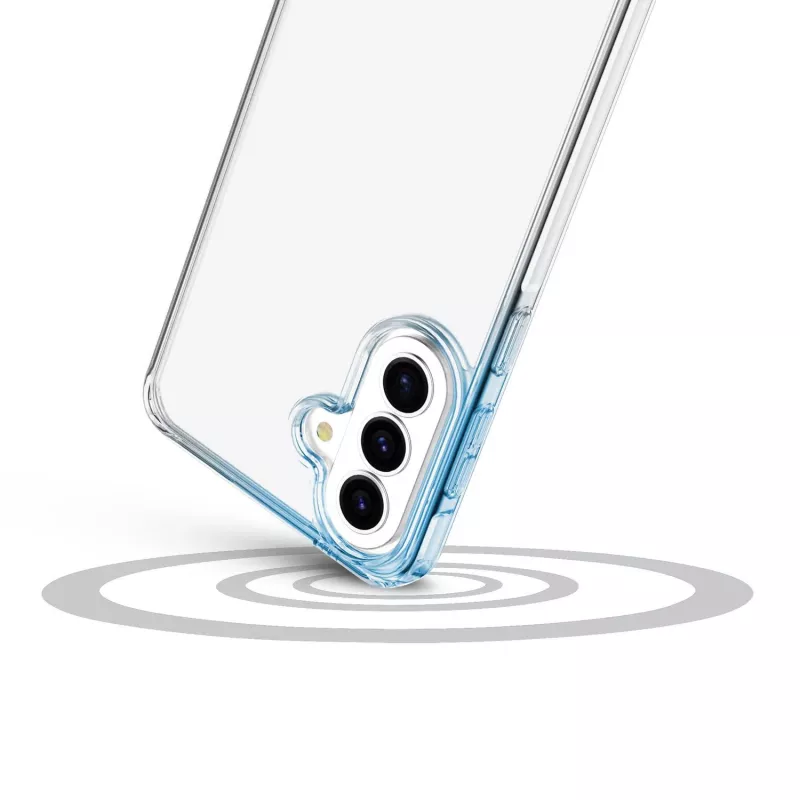 Cellularline Clear Protect - Galaxy A57 hardcase met rubberen randen