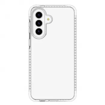 Cellularline Ultra Strong - Galaxy A57 ultrabeschermende transparante hoes met schokdempende randen en geïntegreerde luchtkamers, ontwikkeld voor maximale bescherming bij onopzettelijke valpartijen.