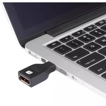 Techly IADAP DP-MDP2 kabel-adapter/adapter DisplayPort Mini DisplayPort zwart