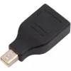 Techly IADAP DP-MDP2 kabel-adapter/adapter DisplayPort Mini DisplayPort zwart