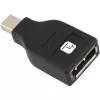 Techly IADAP DP-MDP2 kabel-adapter/adapter DisplayPort Mini DisplayPort zwart