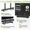Techly universele wandhouder voor soundbar max VESA 600x400