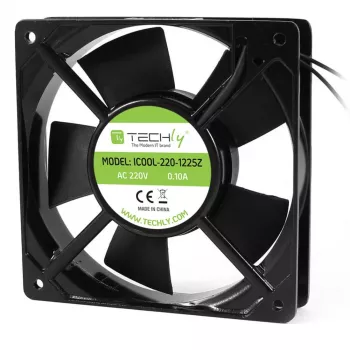 Techly ICOOL-220-1225Z computerkoelsysteem onderdeel/accessoire ventilatormodule