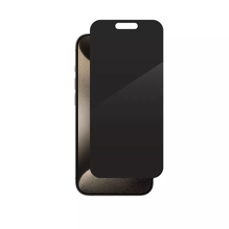 ZAGG InvisibleShield Glass Elite Privacy AM E Apple iPhone 15 Pro screenprotector EN/FR