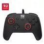 Bekabelde gaming-controller Turtle Beach Rematch voor Nintendo Switch 2 – USB-C, 3 m kabel, terug-knop, D-pad, zwart