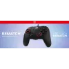 Bekabelde gaming-controller Turtle Beach Rematch voor Nintendo Switch 2 – USB-C, 3 m kabel, terug-knop, D-pad, zwart
