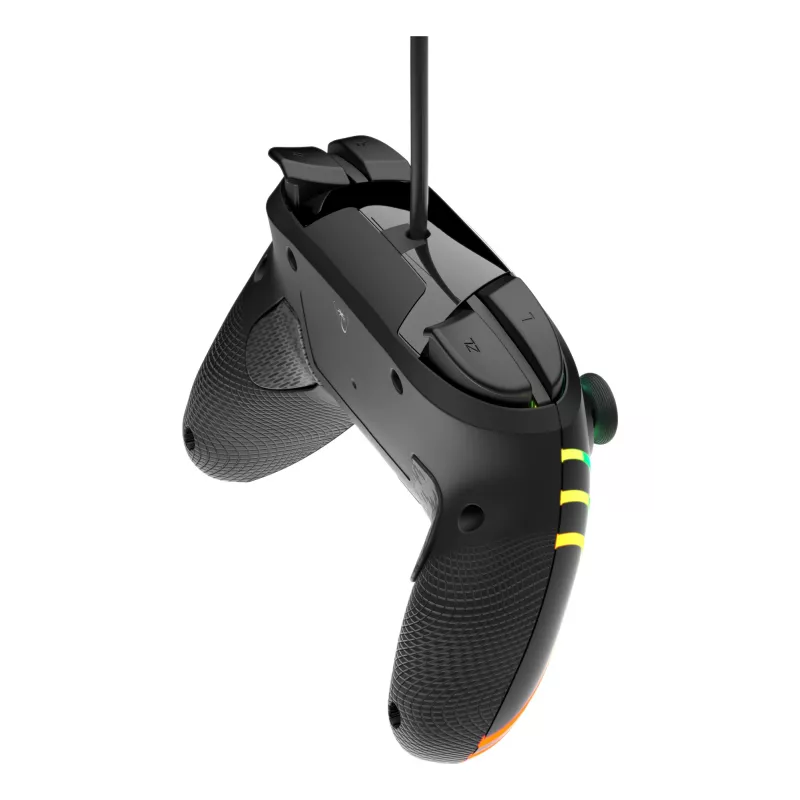Gamepad Turtle Beach Afterglow Wave zwart bekabelde RGB-gamepad voor Nintendo Switch / Switch 2, USB-C, 3 m kabel
