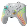Bekabelde RGB-gaming-controller Turtle Beach Afterglow Wave grijs – USB-C, 3 m kabel, voor Nintendo Switch / Switch 2 / Switch OLED