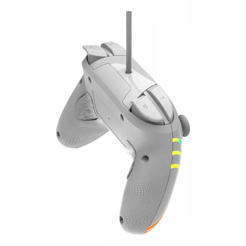 Bekabelde RGB-gaming-controller Turtle Beach Afterglow Wave grijs – USB-C, 3 m kabel, voor Nintendo Switch / Switch 2 / Switch OLED