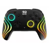 Draadloze RGB-gaming-controller Turtle Beach Afterglow Wave zwart voor Nintendo Switch 2 — Bluetooth/USB-C, ingebouwde accu 20 u, 3 m kabel