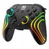 Draadloze RGB-gaming-controller Turtle Beach Afterglow Wave zwart voor Nintendo Switch 2 — Bluetooth/USB-C, ingebouwde accu 20 u, 3 m kabel