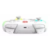 Draadloze RGB-gaming-controller Turtle Beach Afterglow Wave wit voor Nintendo Switch 2, Bluetooth/USB-C, ingebouwde accu 20 u, 3 m kabel