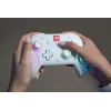 Draadloze RGB-gaming-controller Turtle Beach Afterglow Wave wit voor Nintendo Switch 2, Bluetooth/USB-C, ingebouwde accu 20 u, 3 m kabel