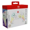 Draadloze RGB-gaming-controller Turtle Beach Afterglow Wave wit voor Nintendo Switch 2, Bluetooth/USB-C, ingebouwde accu 20 u, 3 m kabel
