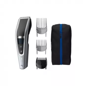 Haartrimmer Philips 5000 Series HC5630/15 – draadloos, 28 lengte-instellingen (0,5 mm–28 mm), 90 min looptijd, roestvrijstalen messen