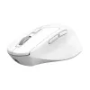 Draadloze rechtshandige bureaumuis TRUST Niven – RF + Bluetooth, 3200 DPI, 7 toetsen, muiswiel, wit