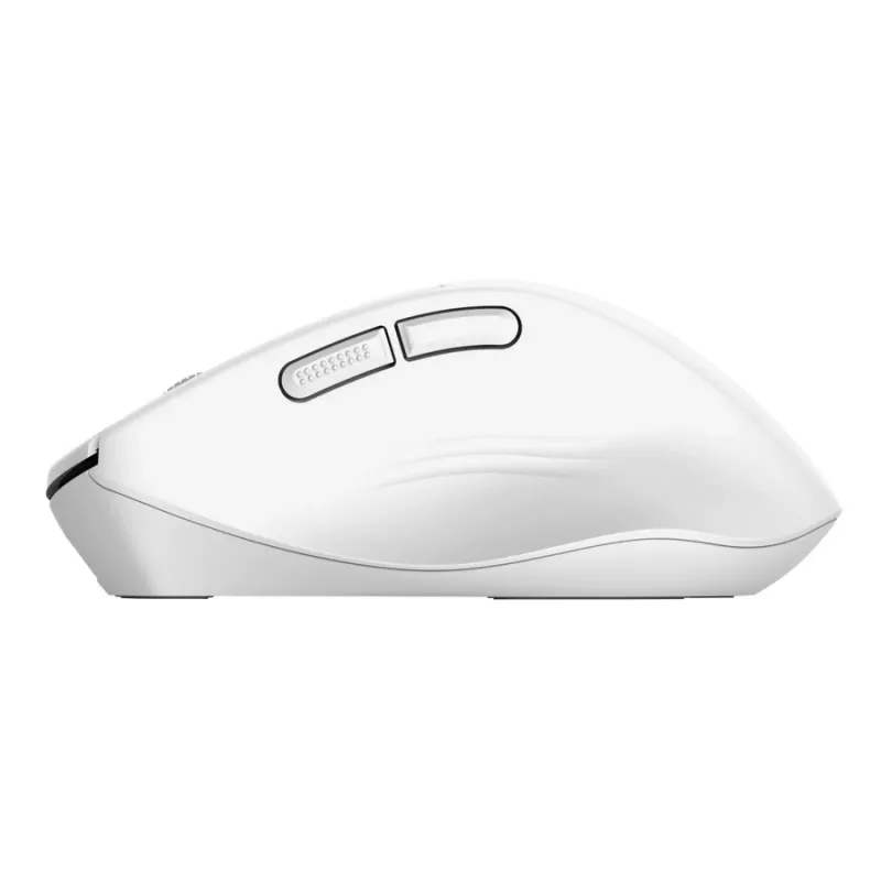 Draadloze rechtshandige bureaumuis TRUST Niven – RF + Bluetooth, 3200 DPI, 7 toetsen, muiswiel, wit