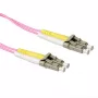 ACT 0,25 m LSZH multimode 50/125 OM4 glasvezel-patchkabel duplex met LC-stekkers