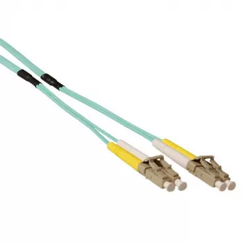 ACT 50 meter multimode 50/125 OM3 duplex robuuste glasvezelkabel met LC-stekkers