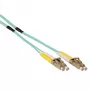 ACT 20 meter multimode 50/125 OM3 duplex robuuste glasvezelkabel met LC-stekkers