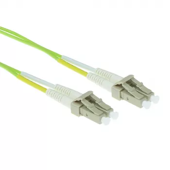 ACT 0,5 meter LSZH multimode 50/125 OM5 glasvezel-patchkabel duplex met LC-stekkers