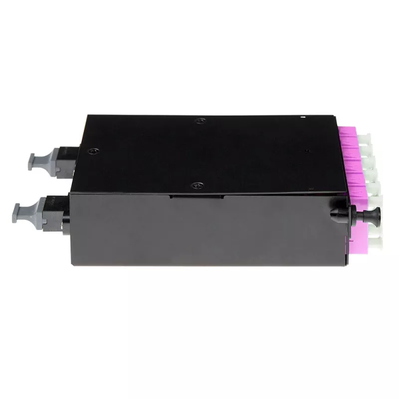ACT High Density Fanout-cassette 24 vezels MTP®-MPO Low Loss OM4