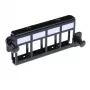 Adapter ACT FA2057 voor 4 x Keystone UTP zwart