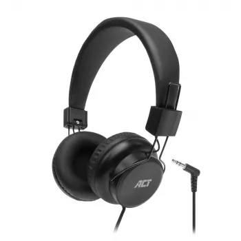 ACT opvouwbare stereokoptelefoon met 3,5-mm-audiobus