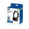 ACT opvouwbare stereokoptelefoon met 3,5-mm-audiobus