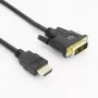 ACT AK3735 videokabel-adapter 2 m HDMI type A (Standard) DVI-D zwart