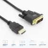 ACT AK3736 videokabel-adapter 3 m HDMI type A (Standard) DVI-D zwart