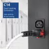 ACT netkabel C14 IEC Lock+ Dual Locking – C15 IEC Lock+ wit 1 m, PC3871