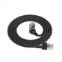 Netwerk-patchkabel ACT DA4905 Cat6a U/FTP (STP) RJ-45 naar RJ-45 zwart 5 m
