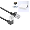 Netwerk-patchkabel ACT DA4905 Cat6a U/FTP (STP) RJ-45 naar RJ-45 zwart 5 m