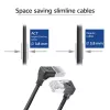 ACT netwerkkabel DA7930 Cat6a U/FTP (STP) zwart 0,15 m met RJ-45 vergulde contacten