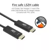 ACT 80 meter HDMI premium high speed 4K actieve optische kabel v2.0 LSZH HDMI-A stekker – HDMI-A stekker