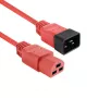 Netkabel ACT C20–C21 IEC60320 rood 2,5 m, 16 A 250 V