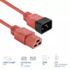 Netkabel ACT C20–C21 IEC60320 rood 2,5 m, 16 A 250 V