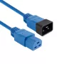 Netkabel ACT C20–C21 IEC60320 blauw 3 m, 250 V 16 A