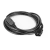 Netkabel ACT C14 naar C21 IEC60320 zwart 1 m, 250 V, 10 A