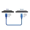 ACT-netkabel C14 naar C21 IEC60320 blauw 1 m, 250 V 10 A