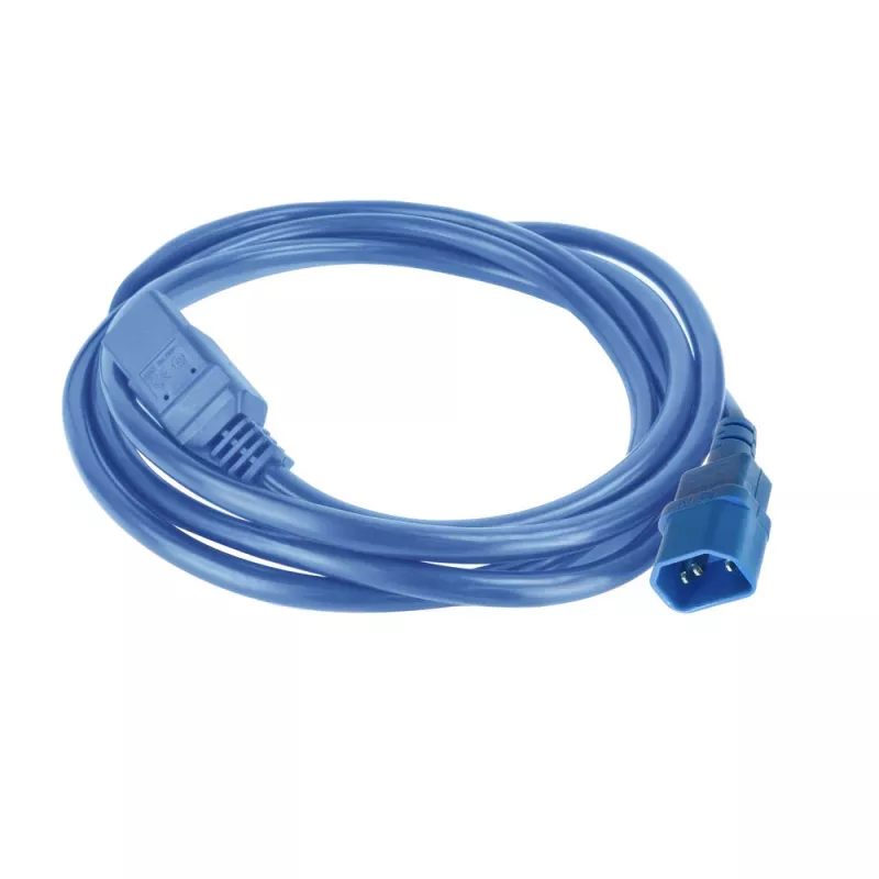 Netkabel ACT C14 naar C21 IEC60320 blauw 1,5 m, 250 V 10 A