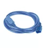 ACT stroomkabel C14 naar C21 IEC60320 blauw 2 m, 250 V 10 A