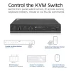 KVM-switch ACT 2-poorts USB-C/HDMI 4K@60Hz AC7922 met USB-toetsenbord/muis, HDMI-video, 100W PD
